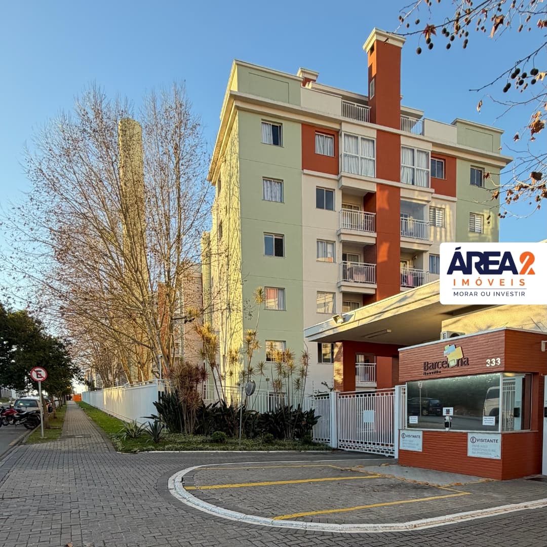 Apartamento com 73,47 m² de área total no Condomínio Barcelona Neoville