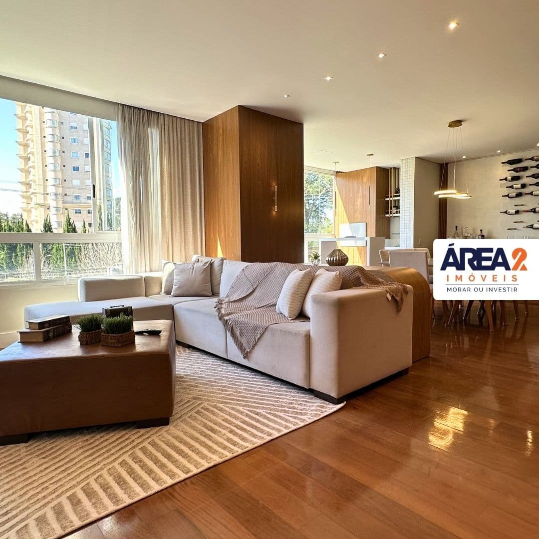 Apartamento 3 suítes mobiliado no Mossunguê, Curitiba